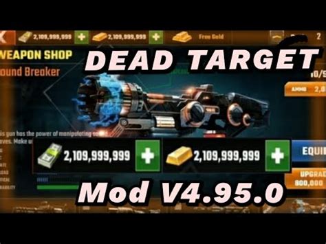 Dead Target MOD APK v4.127.0 (Unlimited Money/Gold/Diamonds).